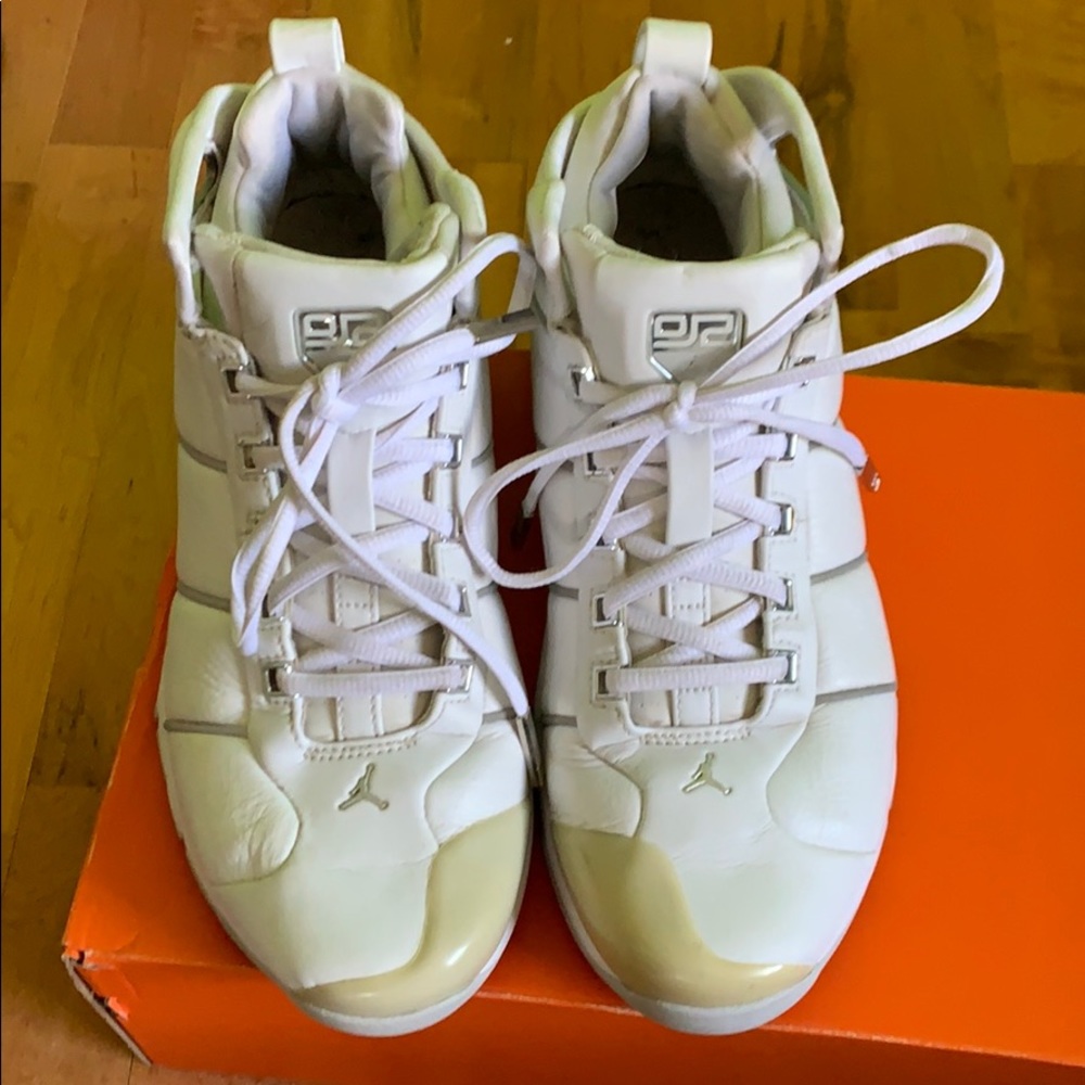 Derek Jeder White & Silver Shoes